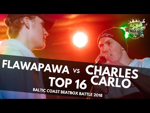 FLAWAPAWA vs CHARLES CARLO | Baltic Coast Beatbox Battle 2018 | TOP 16