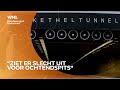 Ketheltunnel dicht vanwege ziek personeel: 'Voor de ochtendspits ziet het er niet goed uit'