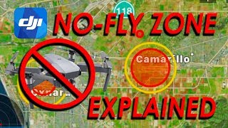 DJI No Fly Zone EXPLAINED - Mavic Pro / Platinum / Air / Phantom / Spark
