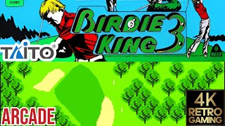 Birdie King 3 Arcade (Taito 1984) 4k Longplay