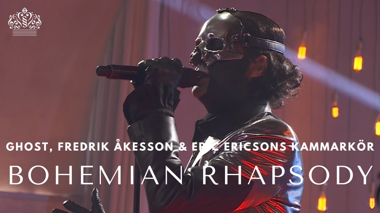 Ghost, Fredrik Åkesson & Eric Ericsons Kammarkör - Bohemian Rhapsody (Queen) 2025 - YouTube