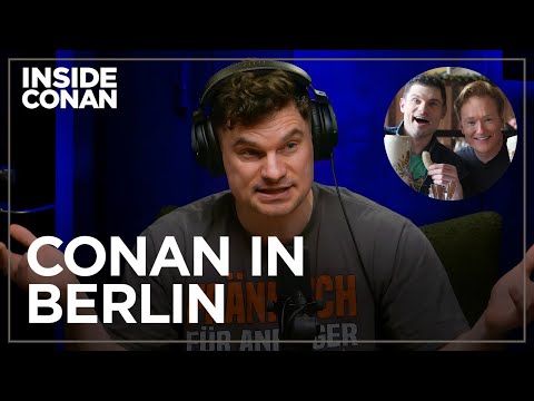 Flula Borg Went To Berlin With Conan | Inside Conan