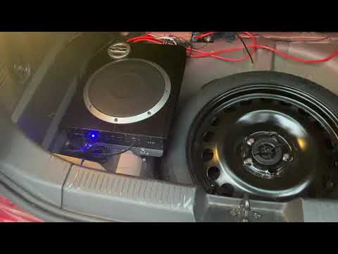 Sound Storm Labs LOPRO 10 Inch Subwoofer in 2014 Chevy Sonic