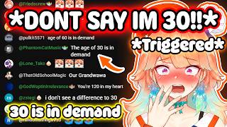 Kiara Gets NERVOUS When CHAT Teases Her About Her AGE【Hololive】