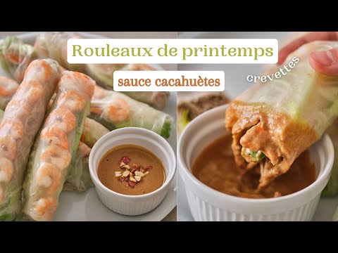 Rouleaux de printemps faciles!