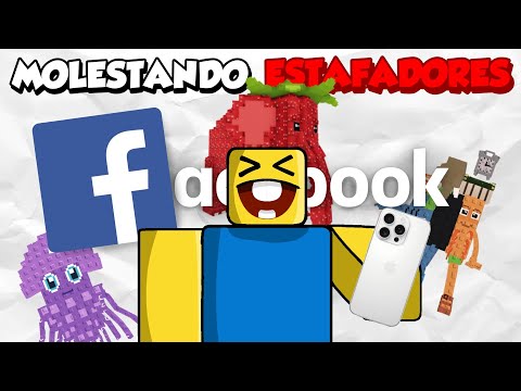 MOLESTANDO ESTAFADORES de STEAL A BRAINROT en FACEBOOK 🤣🦈