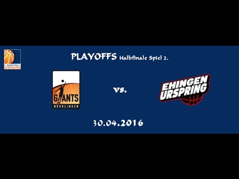 Playoffs Halbfinale Spiel 2. Giants - Team Ehingen Urspring
