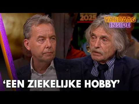 Valentijn Driessen reageert op bekentenis Johan Derksen: 'Een ziekelijke hobby' | VANDAAG INSIDE