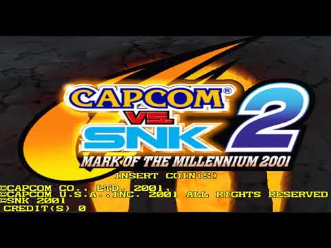 Real Eyes (Training Stage) -  Capcom VS. SNK 2 Mark Of The Millennium 2001 Music Extended