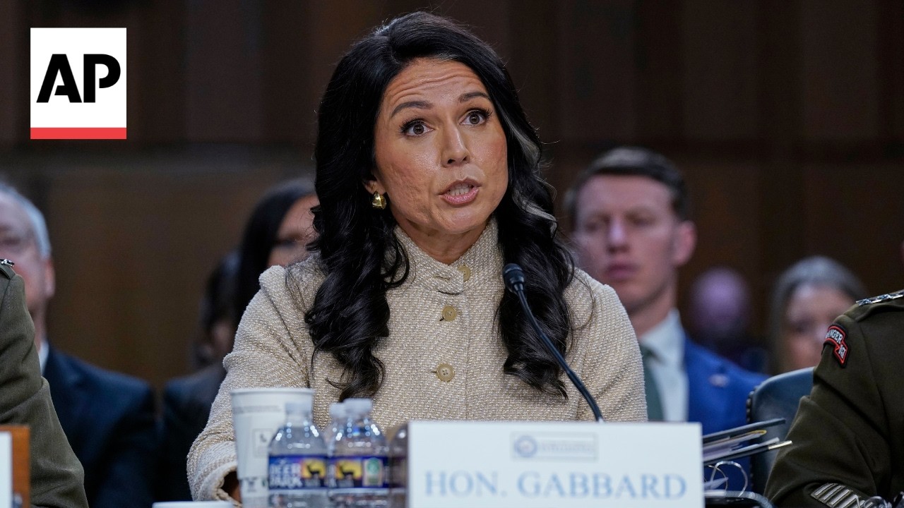 Video | Tulsi Gabbard insists only Trump can determine if Iran poses imminent threat