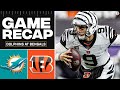 Bengals HAND Dolphins First Loss Of Season, Tua EXITS With Injury I FULL GAME RECAP