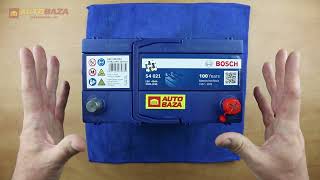Bosch 6СТ-45 S4 Silver (S40 210) - відео 2