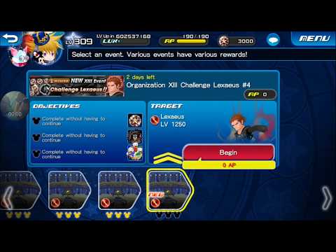 [KHUx Event] New XIII Event Challenge Lexaeus - Organization XIII Challenge Lexaeus #4