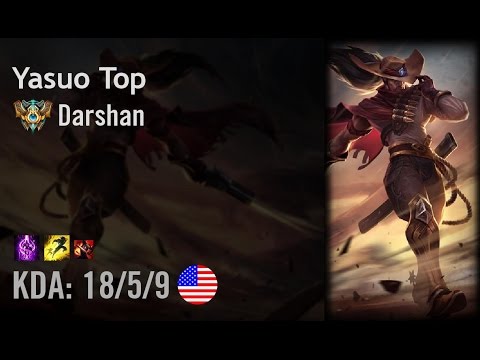 Yasuo Top vs Graves - Darshan - NA Challenger Path 6.5