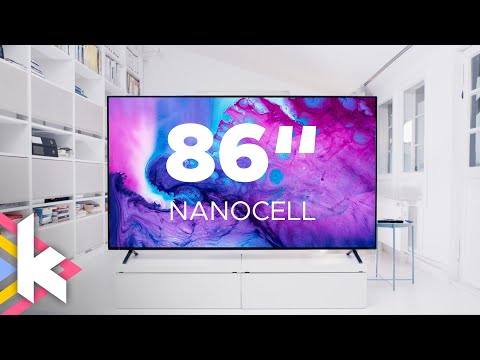 Groß, Größer: LG Nanocell 86" Fernseher (2020)