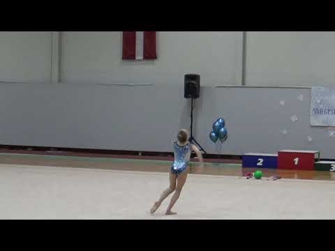 Nikola Vasiļjeva ball Sniegpārsliņu kauss 2020 Ogrē