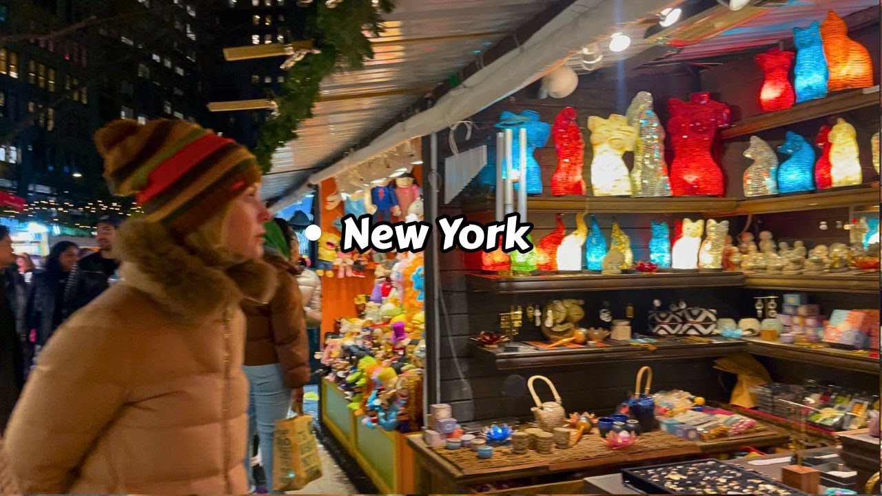 Manhattan 2025 Christmas Walk Union Square Holiday Market