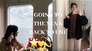 [vlog #7] asmr, sea ferry and back to uni !