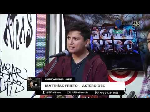 Matt Prieto - Asteroides (En vivo Canal 9 Biobío, Concepción)