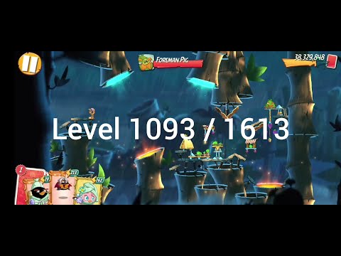 Angry Birds 2 level 1093 / 1613 [Alternative solution]