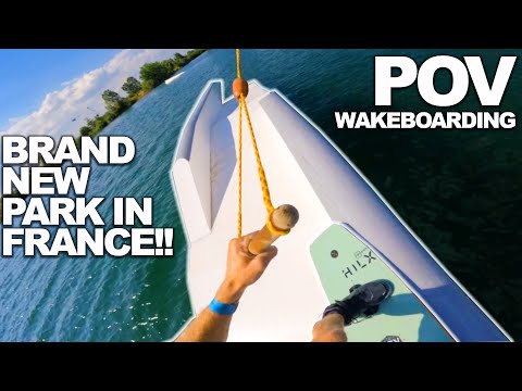 NEWEST CABLEPARK IN FRANCE!! | WAKEBOARDING POV W/ GRAEME BURRESS