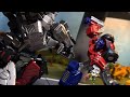 Optimus Vs Megatron Transformers Stop Motion Animation Battle