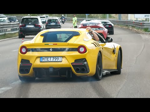 Thumbnail for Ferrari F12 TDF - CRAZY Powerslides, Accelerations & Revs ! by Ferrari, Ferrari F12, Car