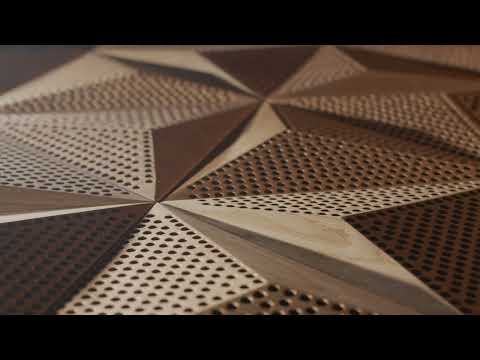 FORM AT WOOD ACOUSTIC PANELS HEXAGO P-A