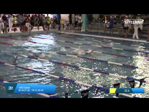 Eliminatorie 3 dei 100 Dorso  Assoluti Femmine Agonisti - 18 Memorial  Chiara Giavi
