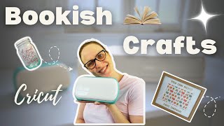 Cricut Joy DIY: Bookish Photo Frame & Mason Jar Décor ✨ No Bigger Machine Needed!