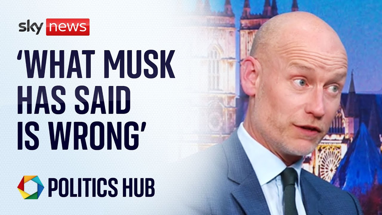 Grooming gangs row: Elon Musk should only 'deal with the facts', minister warns