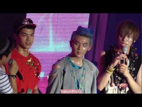 [HD*Fancam] 120808 Teen Top - 미치겠어 (Crazy) @ Etude Pink Play Concert 3