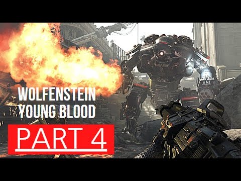 WOLFENSTEIN YOUNGBLOOD Gameplay Walkthrough (XBOX) Part 4 (BROTHER 1) NoCommentary (FULL GAME)
