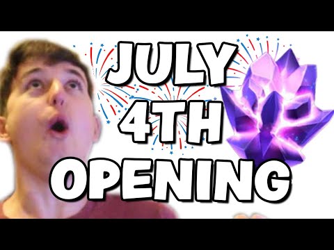 Whaling Out For A Massive July 4th Crystal Opening