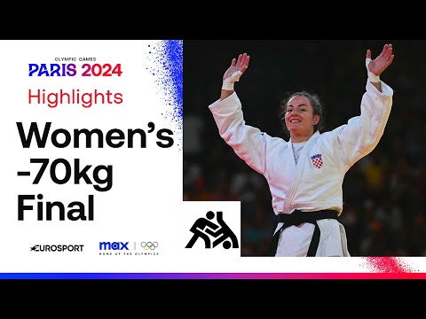 CROATIA WIN GOLD! 🥇 | Judo Women's -70kg Gold Medal Highlights | #Paris2024 #Olympics