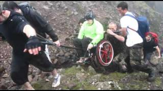 preview picture of video 'Scafell Pike Wheelchair Challenge - Good4you'