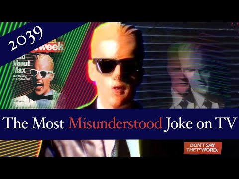 On Max Headroom: The Most Misunderstood Joke on TV