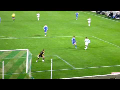 Elche cf - Zaragoza Gol de Santos