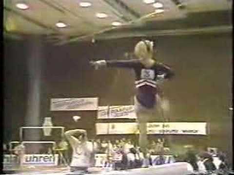Brandy Johnson - 1989 Cottbus International AA - Balance Beam