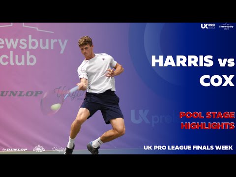 NEXT LEVEL TENNIS! Billy Harris vs Dan Cox 13-11 tie-break| UKPL Finals 2021