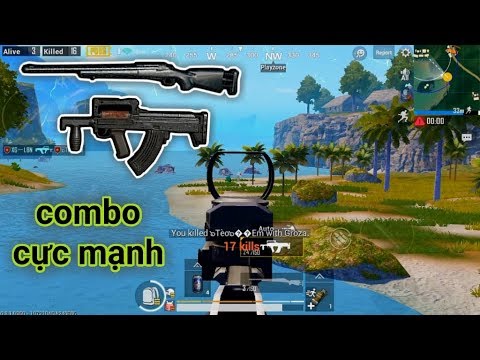 PUBG Mobile - Sức Mạnh Cây Súng Thính Bị Nhiều Người BỏCombo Groza M24 Phá Đảo Map Sanhok
