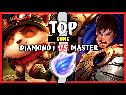 Diamond Teemo Top vs Master One Trick Garen - EUNE Rank S11