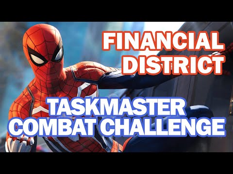 FINANCIAL DISTRICT | Taskmaster COMBAT CHALLENGE Ultimate Level | MARVEL'S SPIDER-MAN