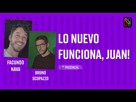 Lo nuevo funciona, Juan!