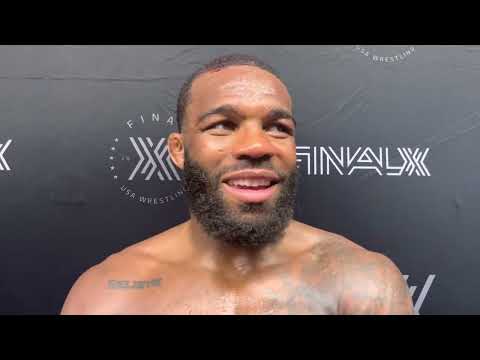 Jordan Burroughs, after winning Final X New York