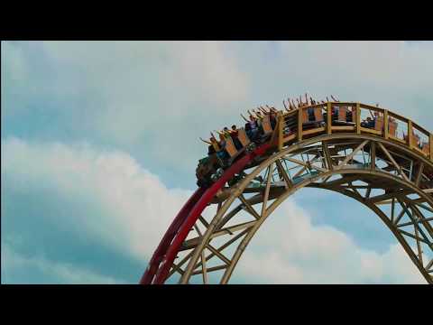 Zadra Wooden Coaster Energylandia Amusement Park Attraction 2019