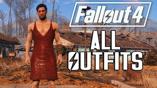 FALLOUT 4 - ALL OUTFITS & CLOTHING!