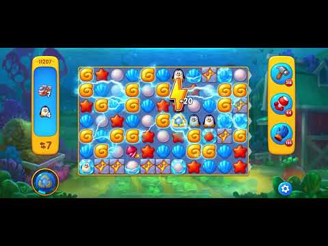 Fishdom level 11207 no boosters フィッシュダム ノーマル