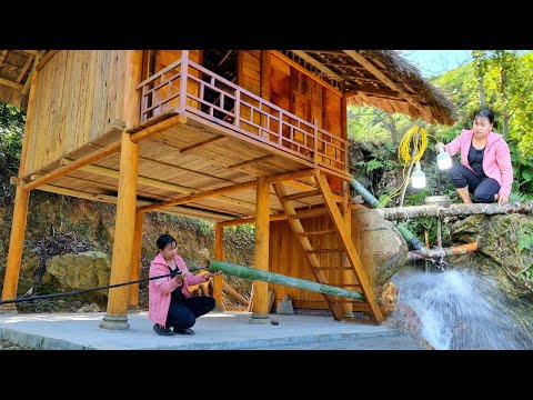 Full Video: 120 Days Building a farm - creating a generator - Daily work on the farm