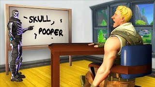 I hired a PURPLE Skull Trooper to coach me on Fortnite...